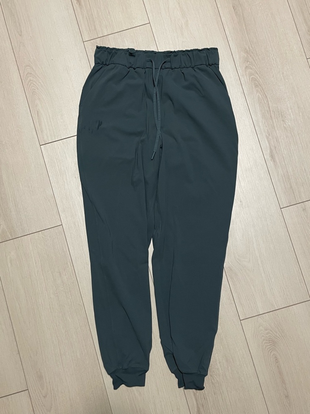 lululemon Stretch High Rise Joggers Grey Sage